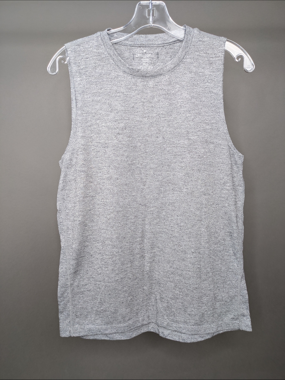 Fabletics Sleeveless Heather Gray Tank Top